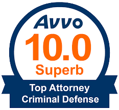 Erik Nicholson, AVVO 10.0 Superb rated criminal defense attorney